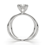 Tatiana Radiant Cut Solitaire Split Shank Engagement Ring Setting - Nivetta
